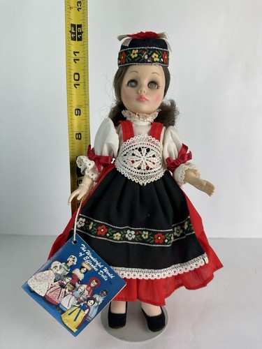Effanbee International Series Doll Czechoslovakia 11" Sleep Eye Porcelain #1123 - Picture 12 of 21