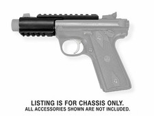 Ruger Mark IV 22/45 Dual-Rail Chassis | Fits 4.4" barrel | 3D Print | USA Made