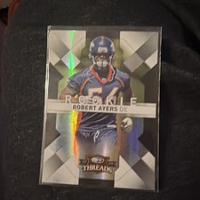 ROBERT AYERS 2009 Donruss Threads Silver Holofoil #185 Rookie Card RC /250. rookie card picture
