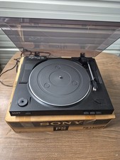SONY FULLY AUTOMATIC TURNTABLE MODEL PS-LX250H Record Player Works Original Box