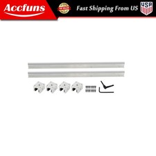 New 2Pcs SBR12-500mm Linear Shaft Rail  4  SBR12UU Square Type Bearings Block