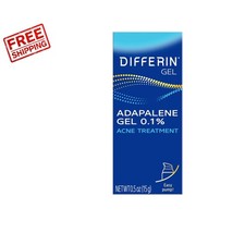 Gentle Acne Treatment Gel with 0.1 Adapalene - 30 Day Supply for Clear Skin
