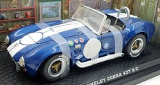 Kyosho 1/18 Scale Diecast 7006SR 9800 - Shelby Cobra 427 S/C Racing Blue