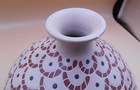 MATA ORTIZ POTTERY VASE BY VIAL CORONA FISH SGRAFFITO TECHNIQUE SCALE PATTERN — photo 9