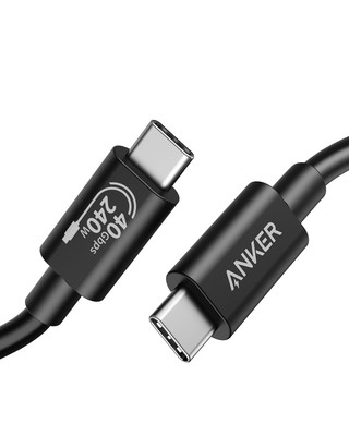515 USB C auf USB C Kabel USB 4 Kabel 3,3 Fuß unterstützt 8K HD Display 40 Gbps Daten