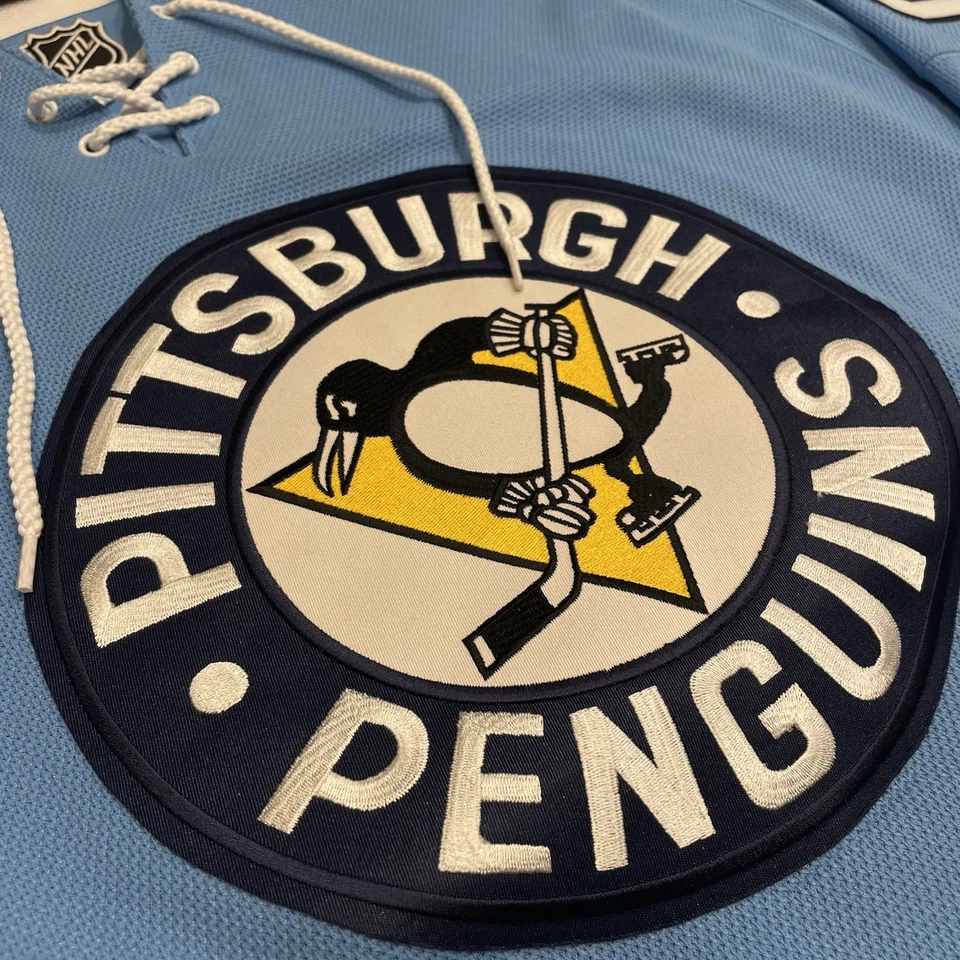 Camiseta deportiva de hockey Reebok Max Talbot Pittsburgh Penguins 2008 NHL azul alternativa XL Foto 3 de 4