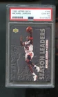 1993-94 Upper Deck #166 Michael Jordan PSA 10 Graded Card Season Leaders Scoring