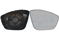 Spiegelglas AußEnspiegel Hagus VAN Wezel 4043838 Konvex Beheizbar FüR Opel Corsa