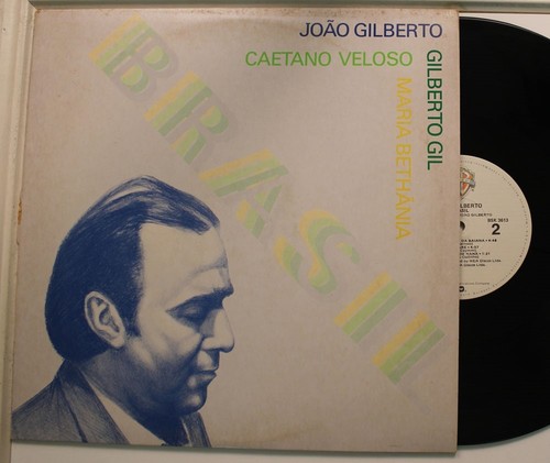 Joao Gilberto Lp Brasil On Wb - Vg++/ Vg+