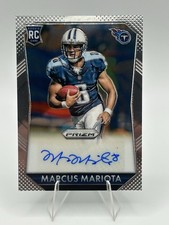 2015 Panini Prizm Marcus Mariota Silver Base Auto Rookie RC Autograph