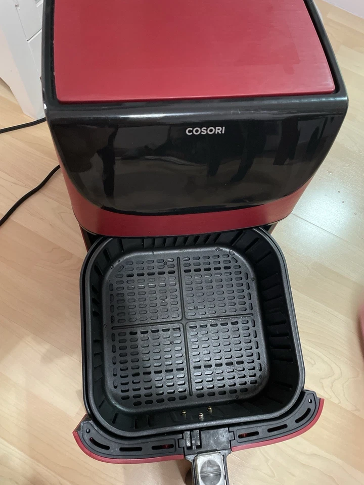 Fritadeira a ar Cosori - Vermelha e preta - Imagem 3 de 4