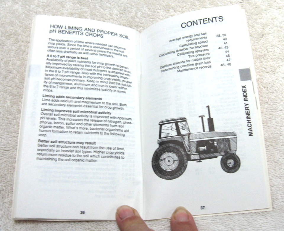 1988 JOHN DEERE POCKET LEDGER BROCHURE SCHMIDT IMPLEMENT SALEM WI | eBay