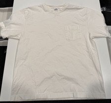 CAMBER POCKET TEE T-SHIRT 100% HEAVY DUTY COTTON OFF WHITE XL NO RESERVE LOOK!
