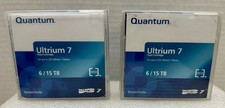 x2 Quantum Ultrium 7 Data Cartridge 6/15 TB For LTO Ultrium 7 Drives MR-L7MQN-01