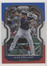 2021 Panini Prizm Tier II Red White & Blue Prizm Alex Kirilloff #194 0m68
