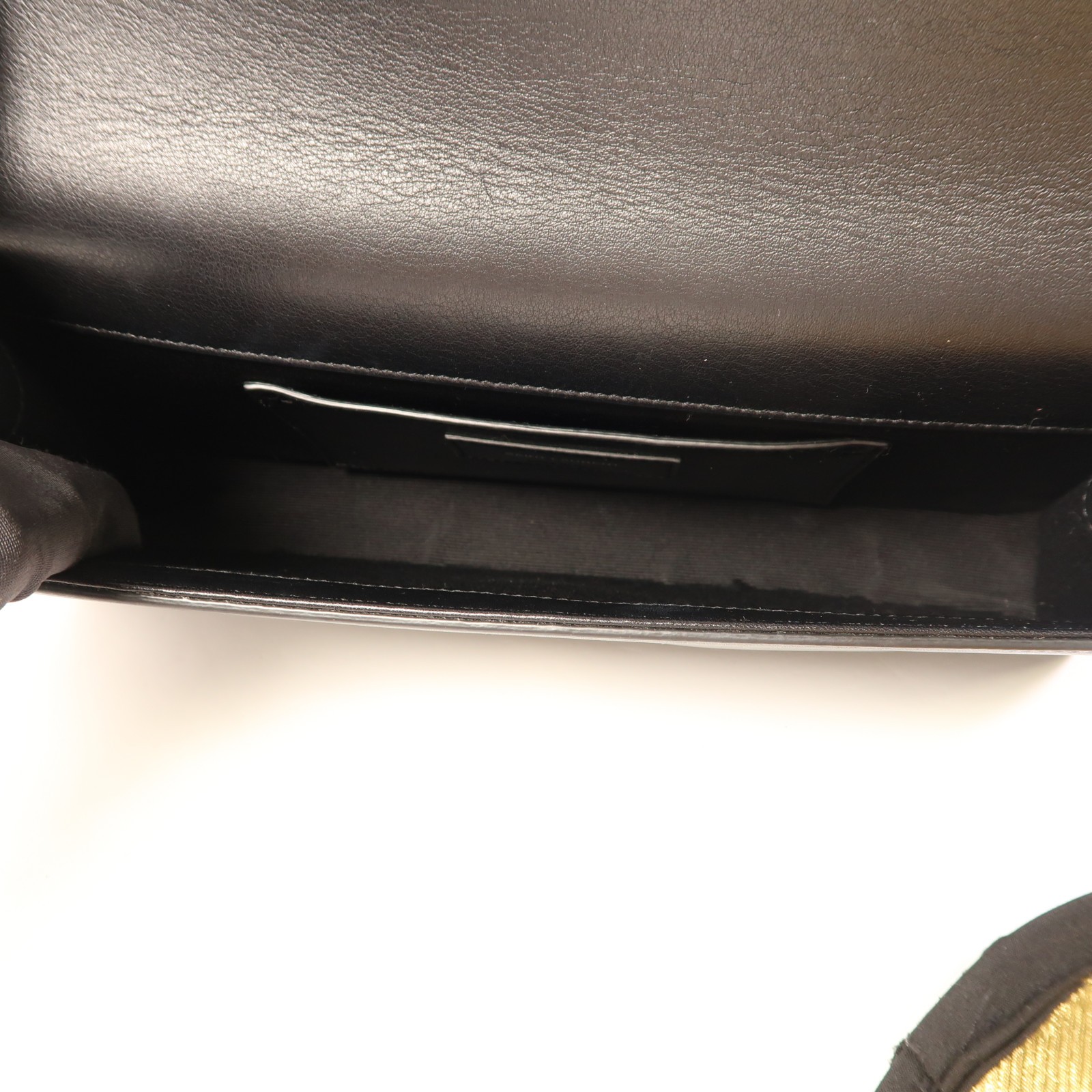 Borsa pochette SAINT LAURENT YSL SHW 332643 pelle di vitello nera