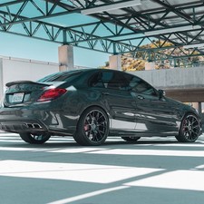 22 Blaque Diamond Bd-f18 Black Forged Wheels Rims Fits Maserati Quattroporte