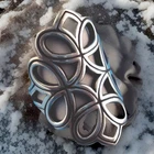 Vintage Retired James Avery Long Tracery Ring  .925 Sterling Silver   Size 8