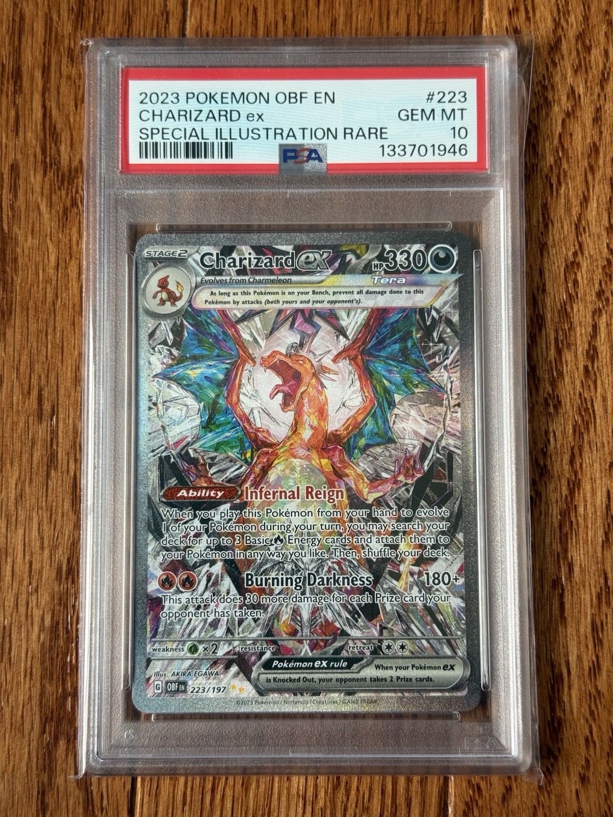 Charizard ex 2023 Scarlet & Violet: Obsidian Flames #223/197 Charizard ex 2023 Scarlet & Violet: Obsidian Flames #223/197