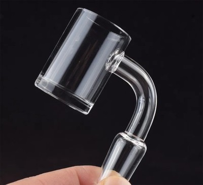 14mm Male 90 Degree 25mm wide Quartz XL Water Pipe Bong Rig Ships from USA 