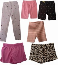 Girls XS 4/5 Shorts  Leggings Bundle Cat  Jack Bike Shorts 6pc