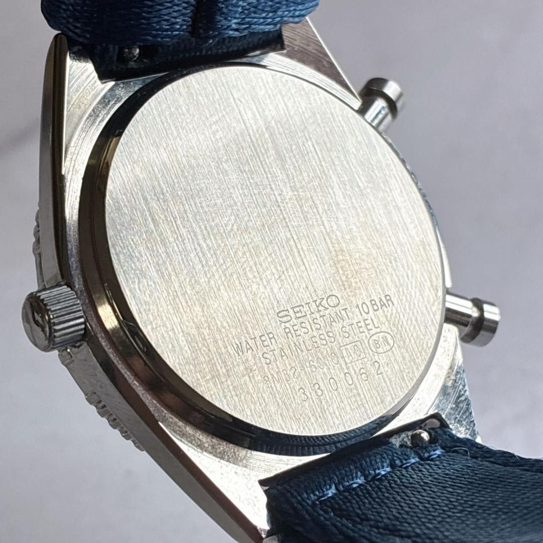 Completely working Rare Good condition SEIKO 8M32… - image 5