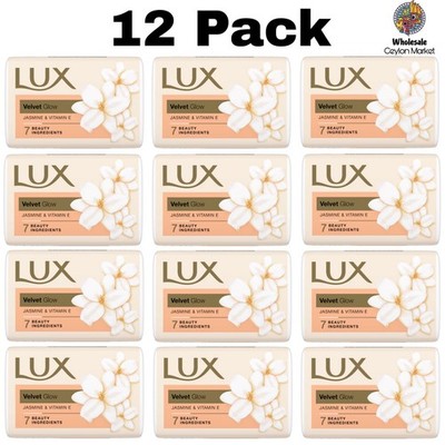 Lux Beauty Soap Five Scents Bathing Bar Free Shipping 100g [3.5oz] X 12 Pack