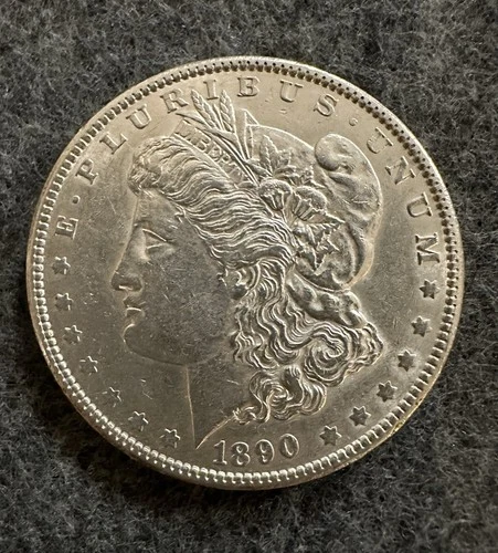 1890-P Morgan Dollar XF/AU Condition KM# 110~Philadelphia Mint~Great Features