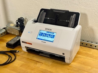 Epson RR-600W RapidReceipt Document Scanner Dual Side Wifi - Tested