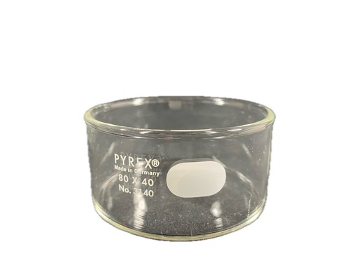 PYREX Glass Crystallizing Storage Petri Dish 80 x 40 170mL No. 3140 3140-80