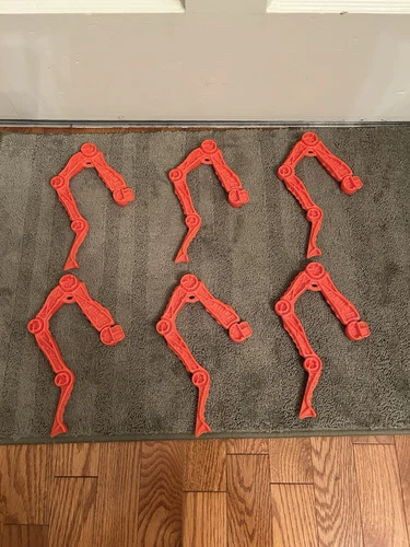 Vintage He-Man Masters Of The Universe MOTU Spydor Legs Lot Complete Set of 6