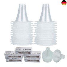 100 Stück Braun Fieberthermometer Schutzkappen, Braun Fieberthermometer Ohr, 