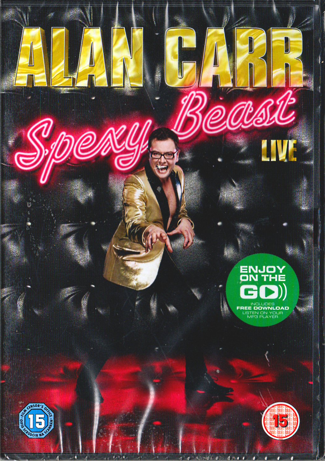 Alan Carr: Spexy Beast Live - DVD - 15 - Stand-Up Comedy, Sealed Unused