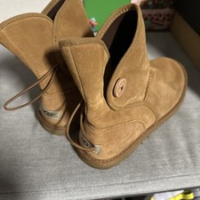 Stivali slip on UGG Australia 1010290K Leona scamosciati taglia 6 bambina 