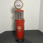 Vintage Fire Chief Route 66 Gas Pump Replica
