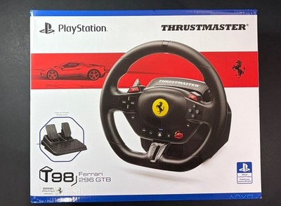 Thrustmaster T98 Ferrari 296 GTB Racing Wheel & Pedal Set for PS4