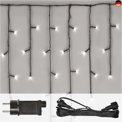 EMOS Connect System Basis Set Standard, 2,5m Eisregen Weihnachtslichterkette +