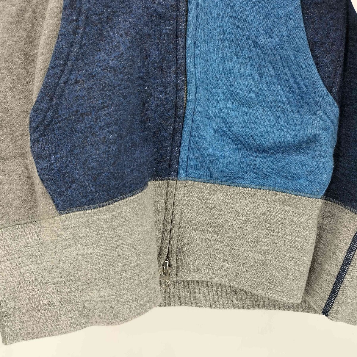 LOOPWHEELER (Loopwheeler) Crazy Pattern Zip Up Pa… - image 5