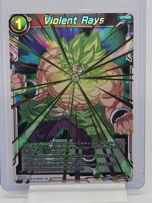 Dragon Ball Super Card Game Violent Rays Vermilion Bloodline BT11-030 Foil NM