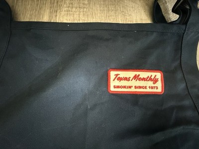 Smoking Since 1973 - BBQ Grilling Two Pocket Apron - Texas Monthly 