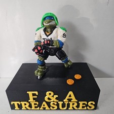 Vintage 1991 TMNT SLAP SHOT LEO Playmates Teenage Mutant Ninja Turtles No Stick