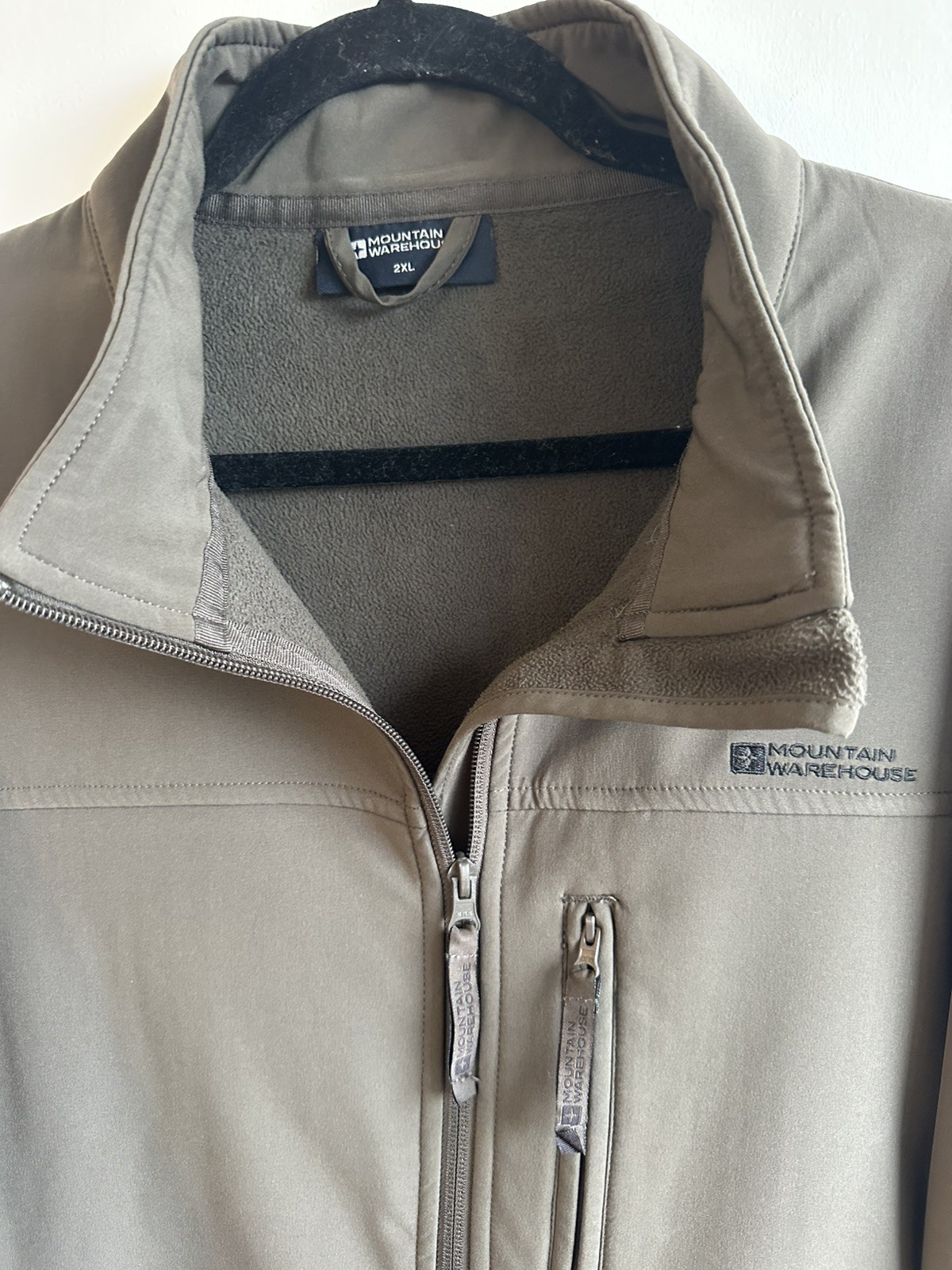 Mountain Warehouse Softshell Jacket – khaki color… - image 2