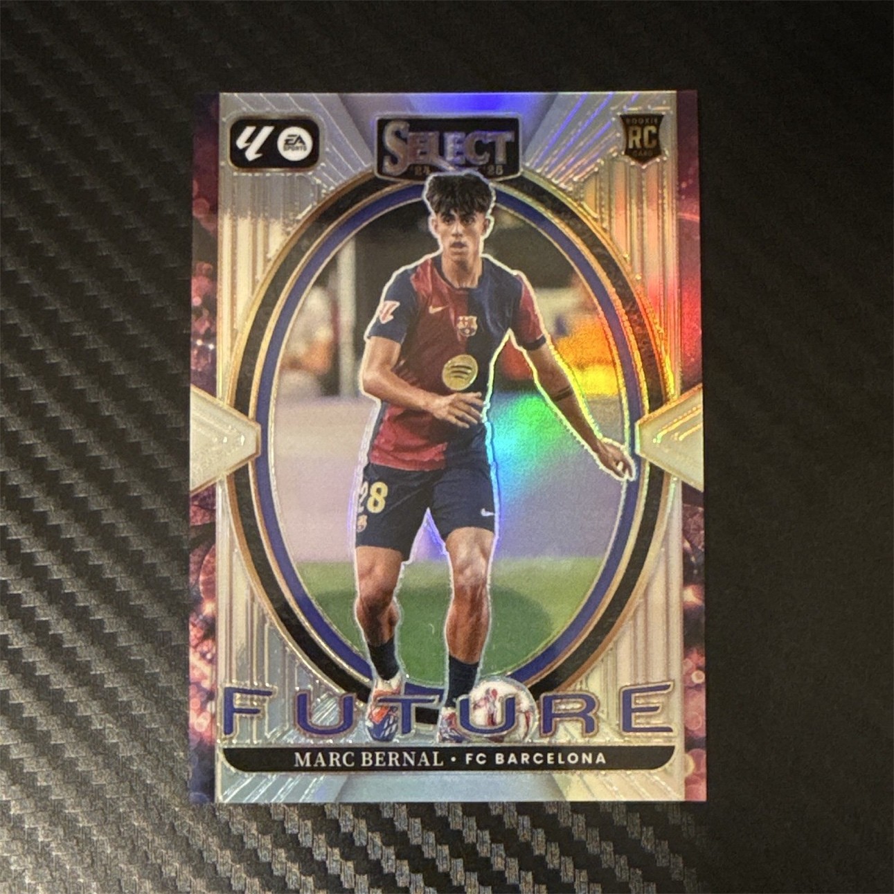 Panini Select La Liga Select Future Marc Bernal #6 Rookie Prizm FC Barcelona