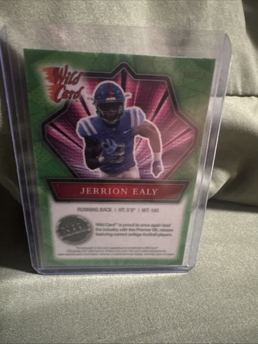 jerrion ealy auto Holo Lux Wild Card Alumination 42/45 ANBC-A - Picture 2 of 2