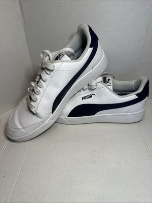 PUMA Shuffle White/Blue size 10 Men s 309668-24