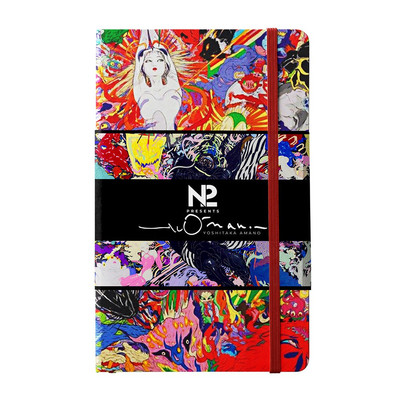 Yoshitaka Amano DEVA LOKA Fantasy Art Notizblock Skizzenbuch N2 3,5 x 5,5 RAR