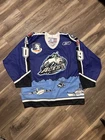 Reebok Alaska Aces Hockey Jersey Alaskan Command Signed By Whole Team Size 52