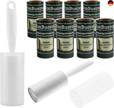 VonBueren 600 Blatt | 2 x Fusselrolle Tierhaare | 2 Abroller + 2 H&uuml;llen | f&uuml;r K