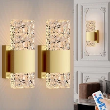Battery Operated Wall Sconce Rechargeable Battery Powered 12000mAh Wall Light...