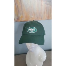 New York Jets Green Adjustable Hat NFL Team Logo Cap Strap One Size Fits All